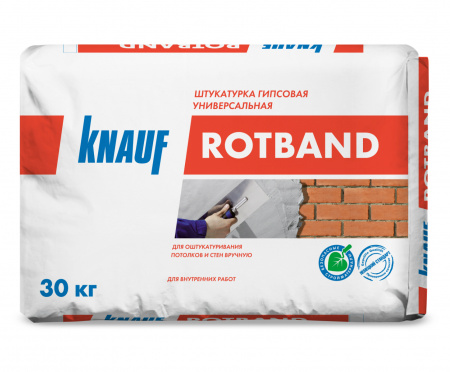 Штукатурка гипсовая  РОТБАНД 30 кг