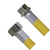 Шланг для газа в оплётке с PVC покрытием, 1/2" г/ш-150 см C-GP27-15