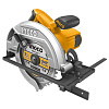 Пила циркулярная INGCO INDUSTRIAL CS18568, 1600Вт, 5000об\мин, 185х20мм