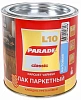 Лак паркет. алкидно-уретан.L10.п/матовый PARADE 0.75л.