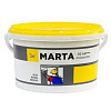 Краска  МАРТА д/гостиных и спален сухая уборка белая 3 кг