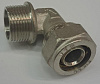 МП Угольник ф20х3/4" НР обжим VT