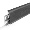 Плинтус Деконика  с каб.канал 70 мм 548 Лофт серый  2,2 м