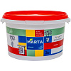 Краска  МАРТА фасадная белая матовая 3 кг