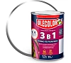 Грунт-эмаль по ржавчине 3в1 белая 0,9кг OLECOLOR
