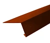 Планка карнизная 100х69х2000 коричн. (ПЭ-01-8017-0,45)