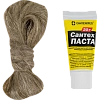 Комплект Паста 20гр уплотнит. сантех. + лён 14 гр. №1