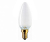Лампа В35  60W Е14 Philips свеча матовая