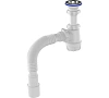 Сифон S2015-35 1 1/4"х40 с гофрой 40*50 Aquant